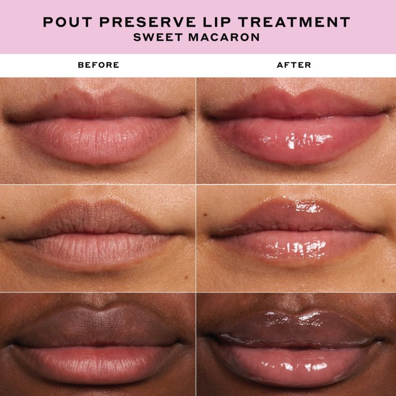 OLEHENRIKSEN Pout Preserve Peptide Lip Treatment hydratační lesk na rty odstín Sweet Macaron 12 ml (obrázek 3)