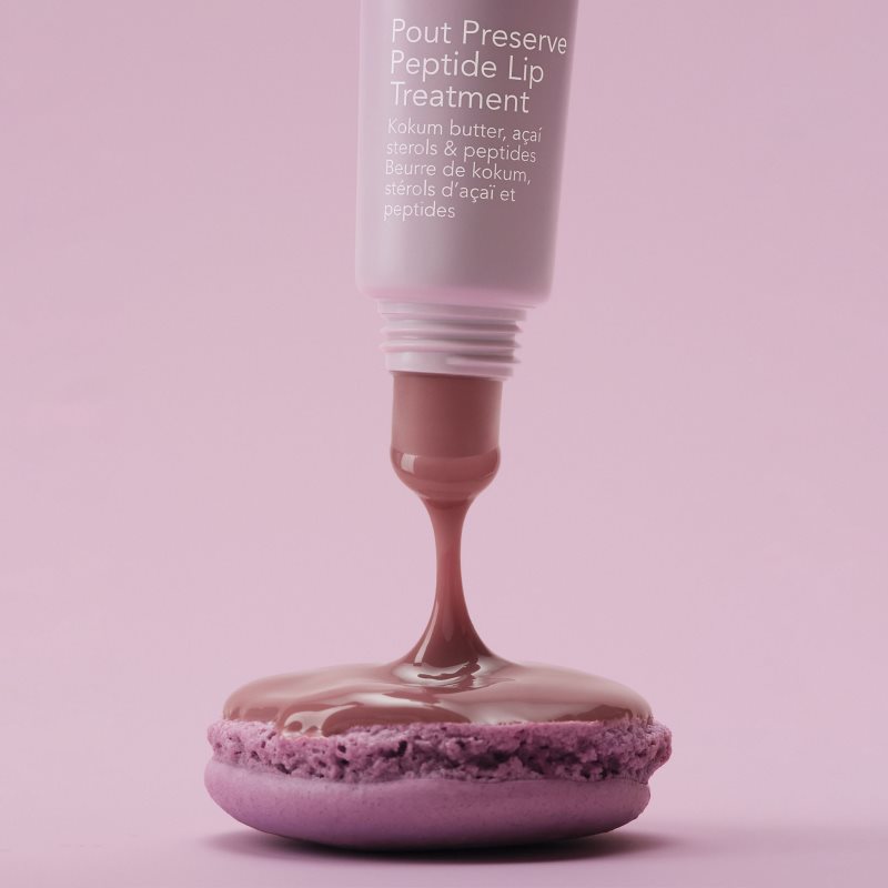 OLEHENRIKSEN Pout Preserve Peptide Lip Treatment hydratační lesk na rty odstín Sweet Macaron 12 ml (obrázek 5)