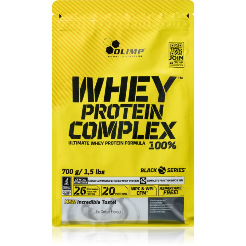 Olimp Whey Protein Complex 100% białko serwatkowe smak Ice Coffee 700 g