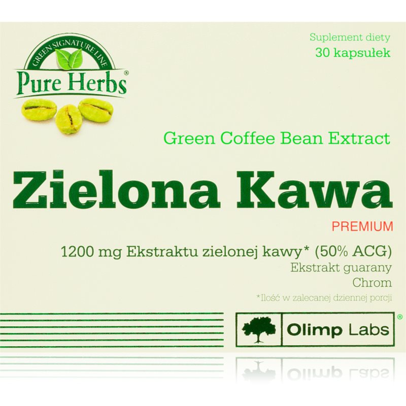 Olimp Zielona Kawa kapsułki do wsparcia metabolizmu 30 caps.