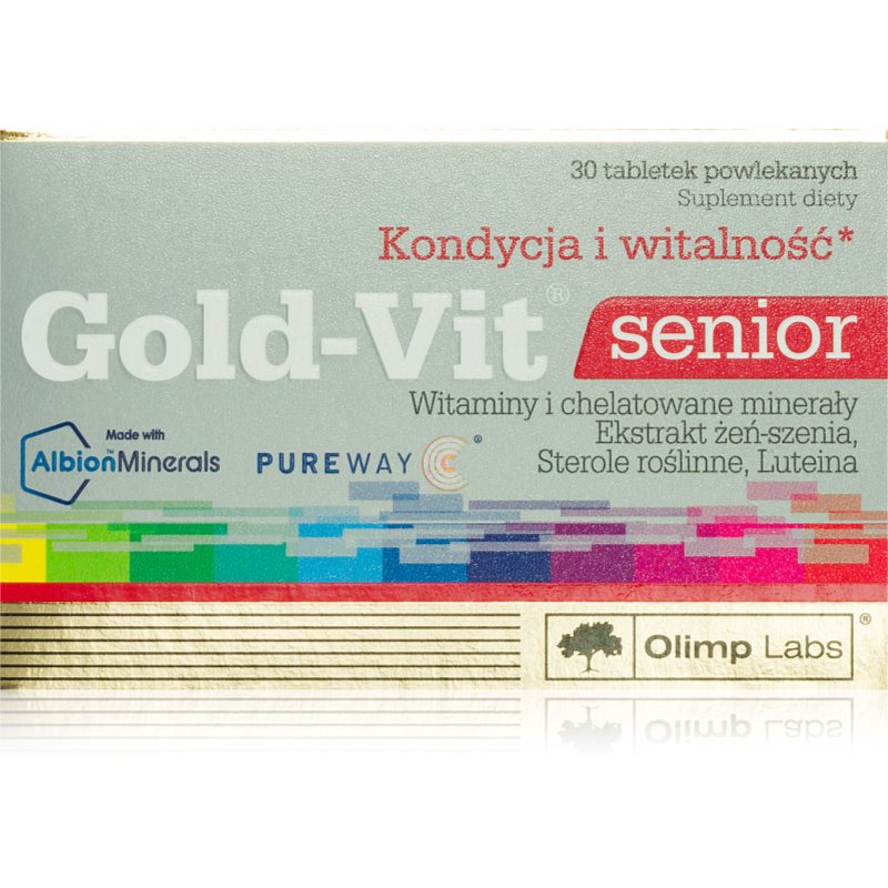 Olimp Gold-Vit® Senior tabletki kompleks witamin, minerałów i mikroelementów 30 tabletek