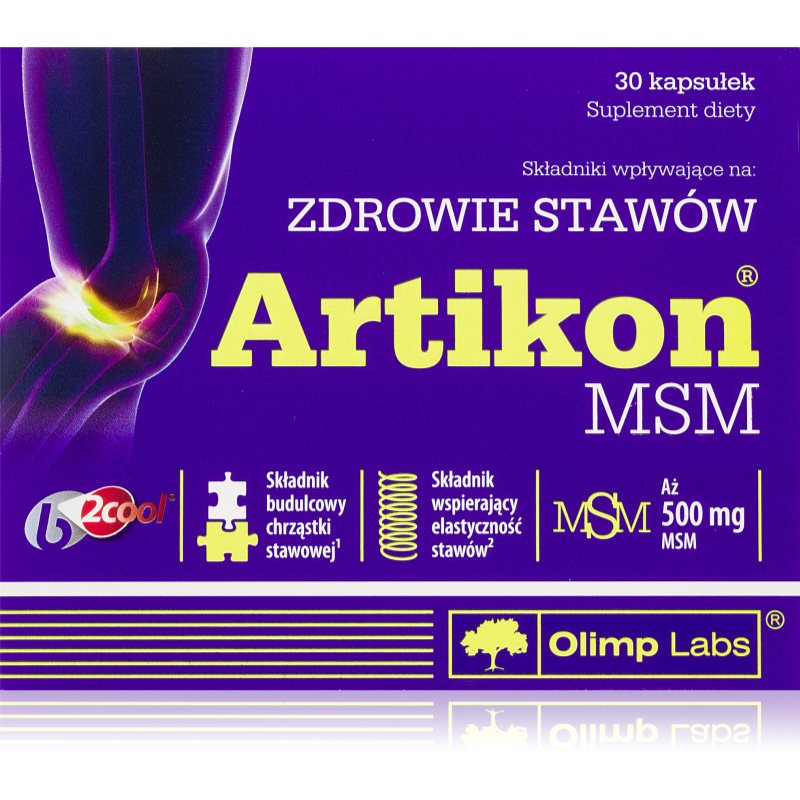 Olimp Artikon MSM 500mg kapsułki do odżywienia stawów i chrząstek 30 caps.