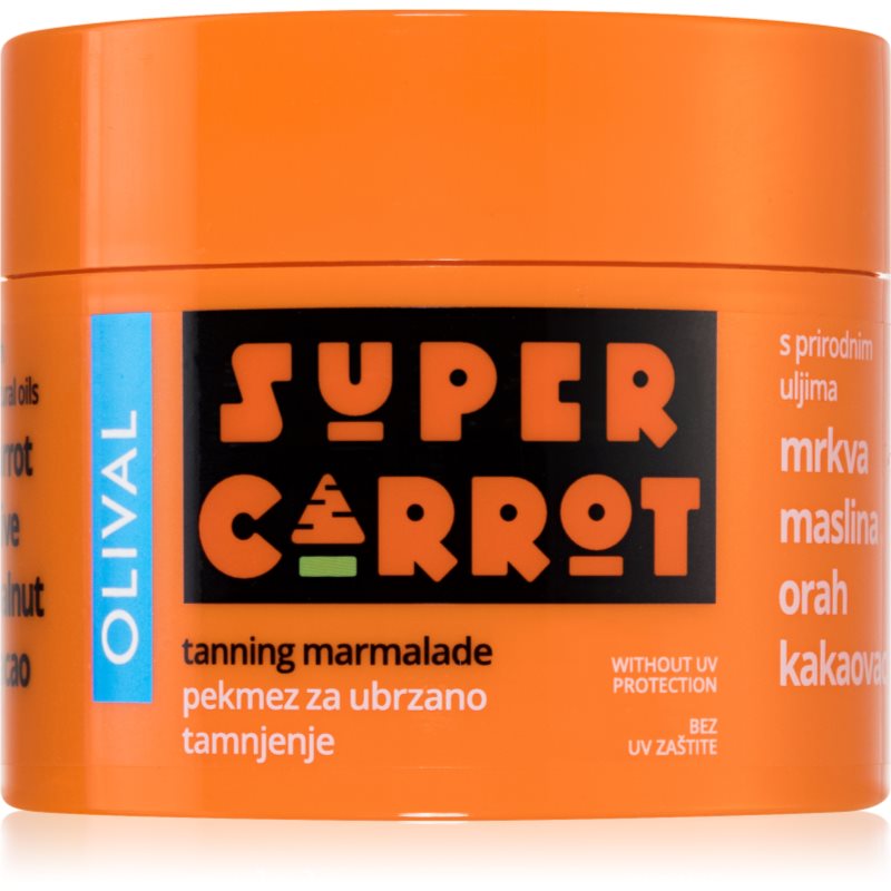 Olival SUPER Carrot засіб для пришвидшення та збереження засмаги без захисного фактору 100 мл
