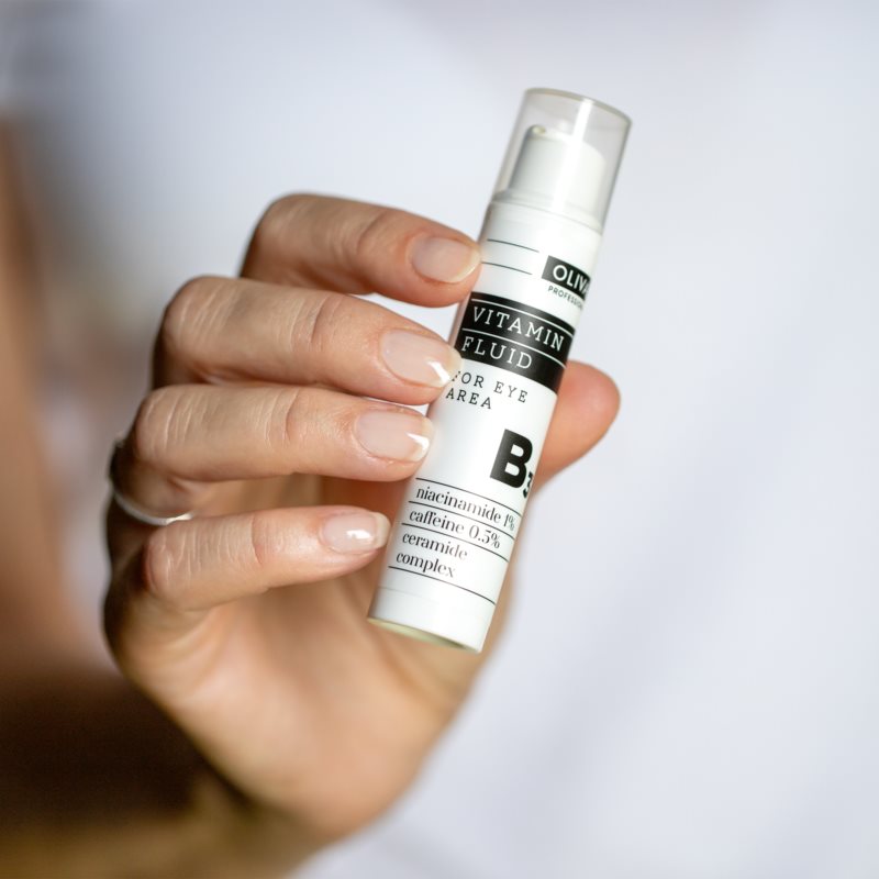Olival Professional Vitamin B3 зволожуючий флюїд для шкіри навколо очей 15 мл
