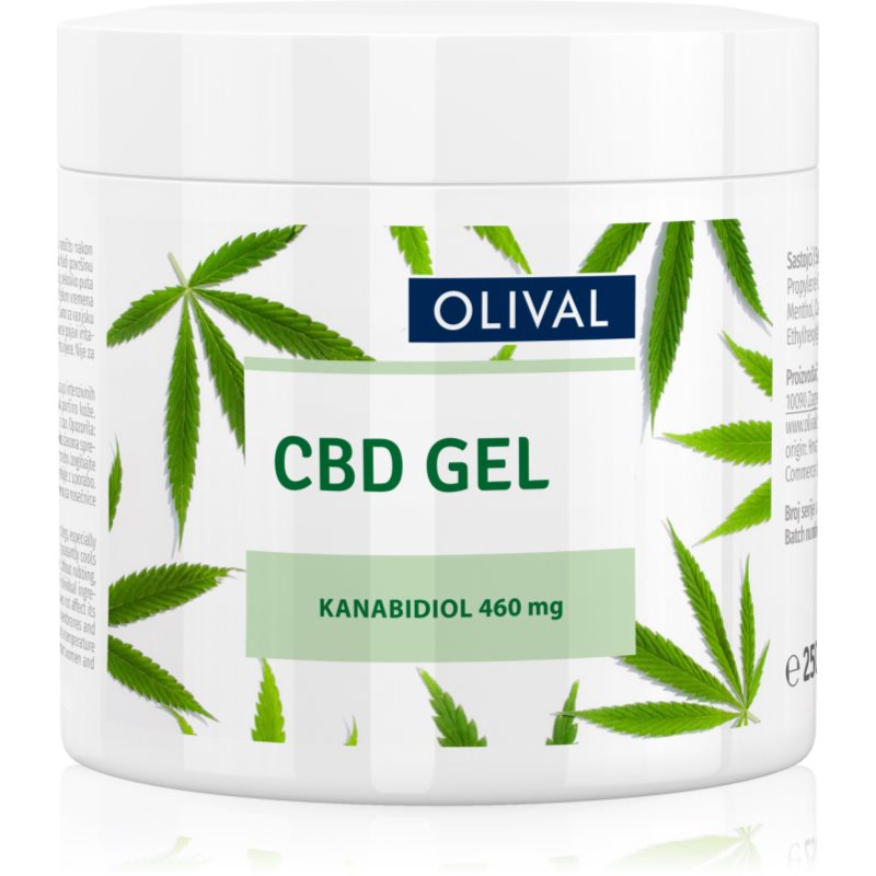 Olival CBD Gel żel odświeżający do zmęczonych nóg 250 ml