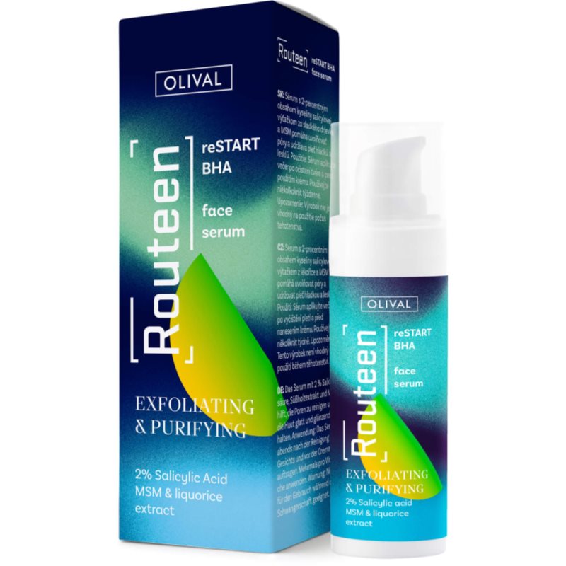 Olival Routeen reSTART BHA Ansiktsserum med salicylsyra 30 ml female