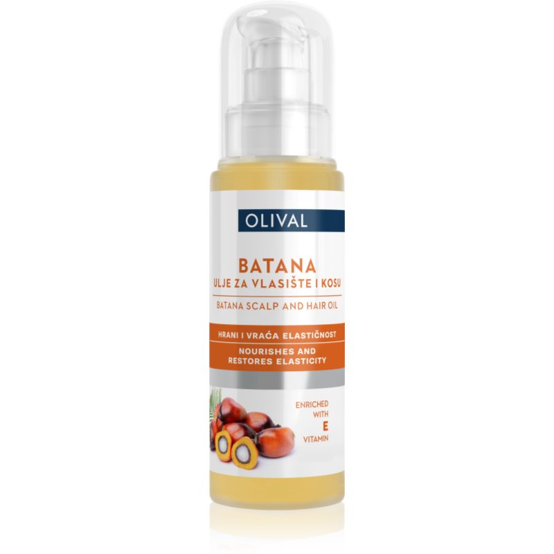 Olival Batana nährendes Öl für Haare und Kopfhaut 60 ml