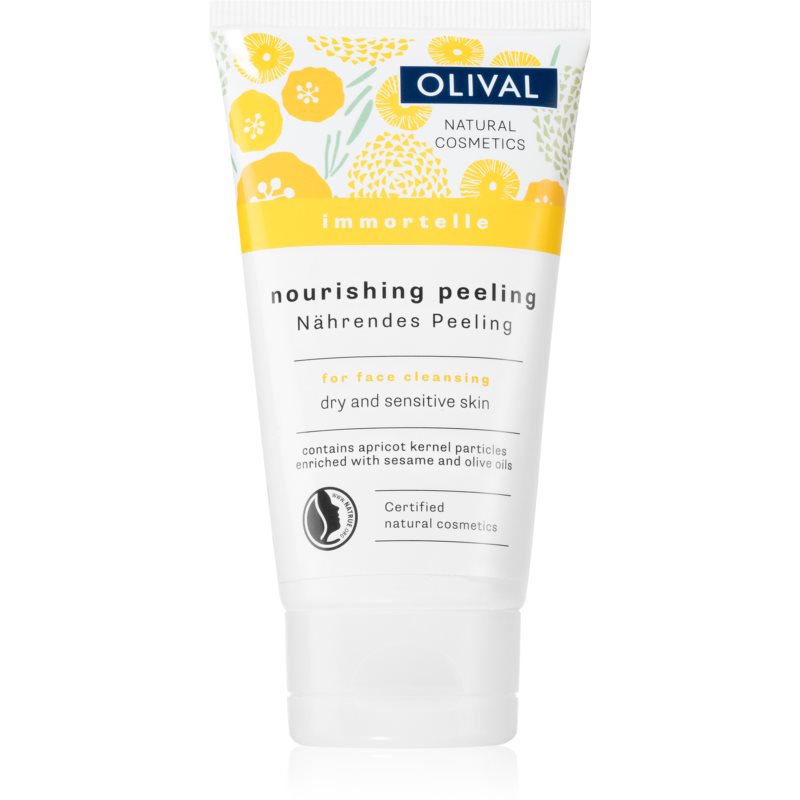 Olival Immortelle Nourishing Peeling делікатний пілінг для шкіри для сухої та чутливої шкіри 75 мл