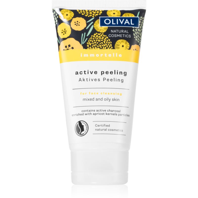 Olival Immortelle Active Peeling piling za čišćenje lica za mješovitu i masnu kožu 75 ml