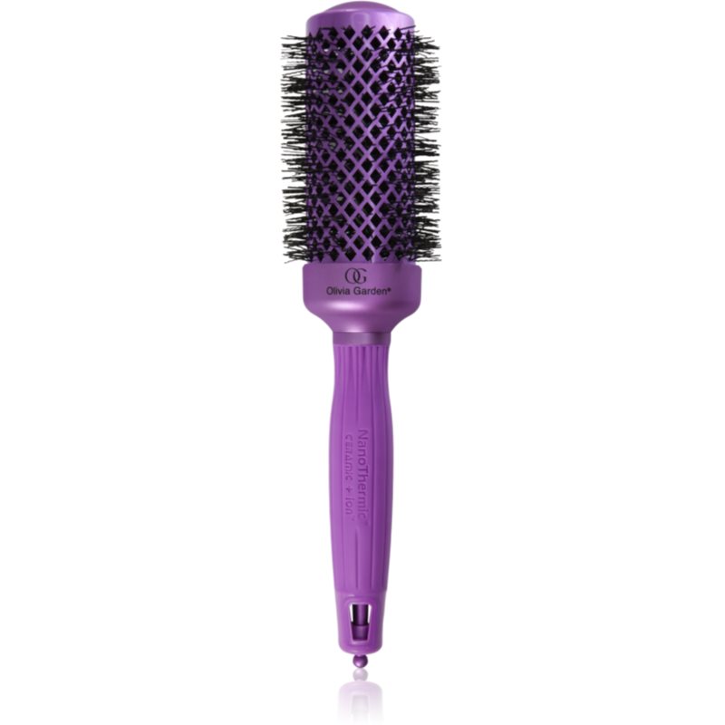 Olivia Garden Nano Thermal Violet Edition guľatá kefa na vlasy 44 mm