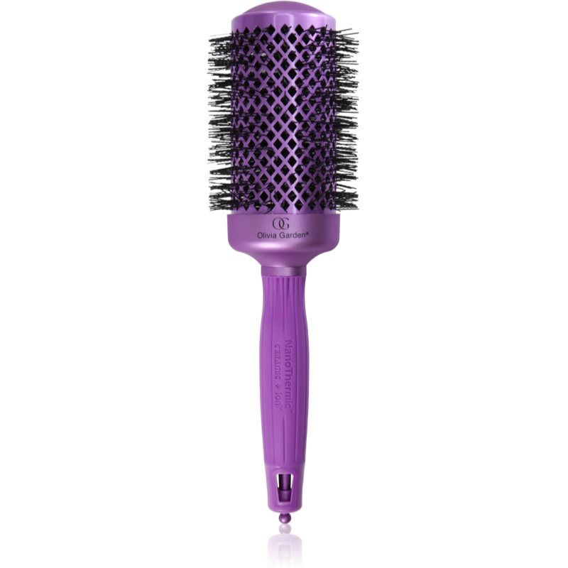Olivia Garden Nano Thermal Violet Edition spazzola rotonda per capelli 54 mm