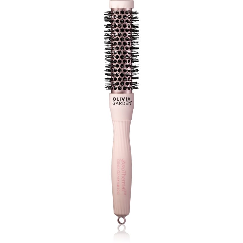 Olivia Garden ProThermal Pastel Pink guľatá kefa na vlasy 25 mm