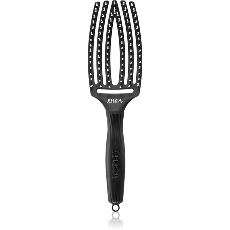 Olivia Garden Fingerbrush Ionic Bristles Hairbrush