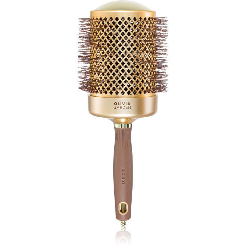 Olivia Garden Expert Shine Wavy Round Hairbrush 80 Mm 1 Pc