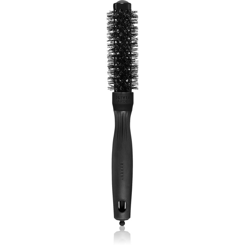 Olivia Garden Black Label SHINE Wavy Bristles okrogla krtača za lase premer 20 mm 1 kos