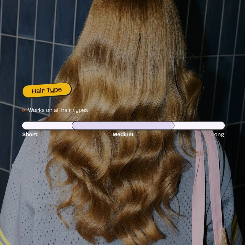 Olivia Garden Club The Glow Blowout Ceramic Round Brush Black Runde Haarbürste M 1 St. (Bild 5)