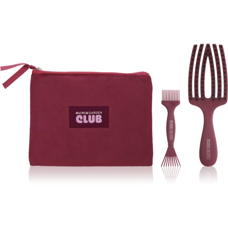 Olivia Garden Club The Gift подаръчен комплект За коса Dark Green Edition
