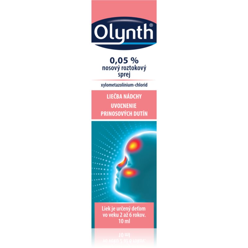 Olynth Olynth 0,05% nosný sprej pre upokojenie nosnej sliznice 10 ml kúpite na Notino.sk