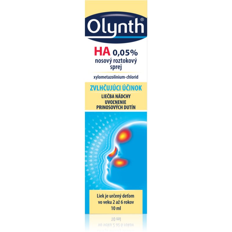 Olynth Olynth HA 0,5 mg/ml nosný sprej, roztok proti upchatému nosu a nádche 10 ml kúpite na Notino.sk