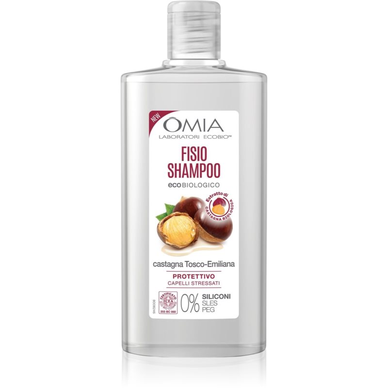 Omia Laboratories Castagna finom állagú sampon gyenge, károsult hajra 200 ml akciós termékkép 1