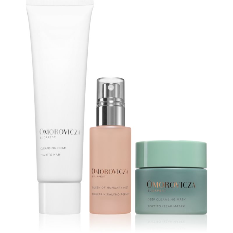 Omorovicza Cleansing and Hydrating Set luxusní péče pro dokonalé vyčištění pleti