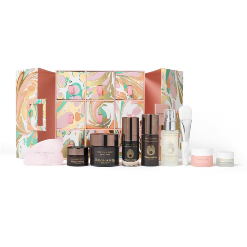 Omorovicza Gold Cabinet Collection Coffret Cadeau Pour Raffermir Le Visage