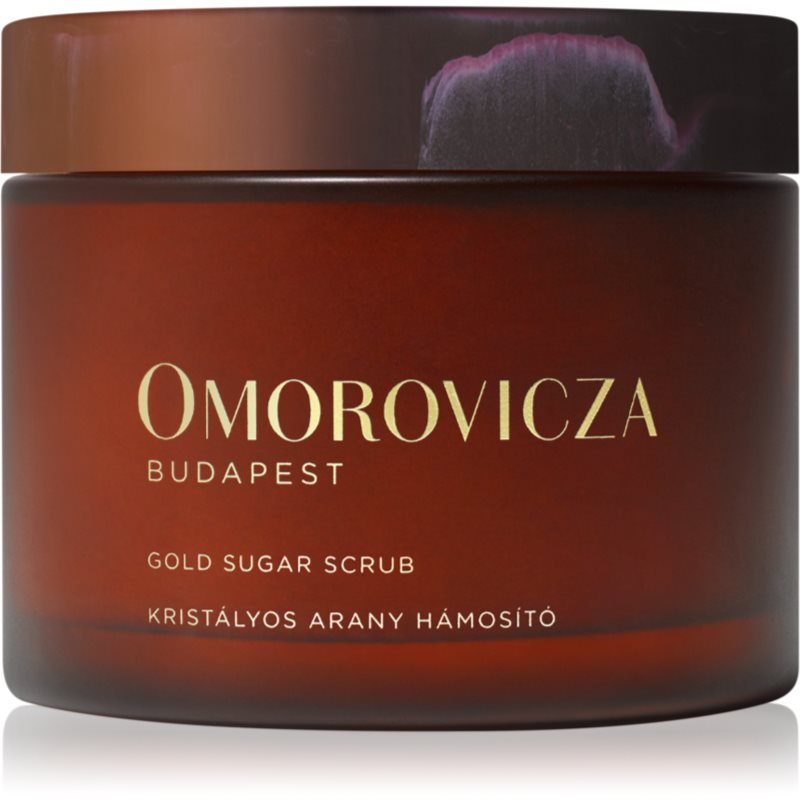 Omorovicza Gold Sugar Scrub cukrový peeling pro jemné čištění a výživu pokožky 200 ml
