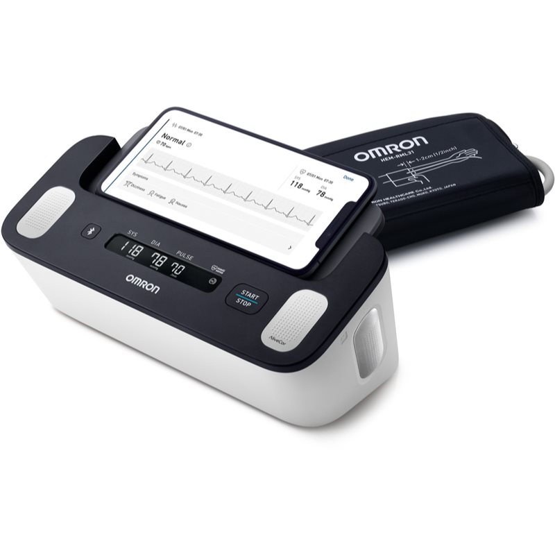 Tonometr digi.OMRON Complete s funkcí EKG pažní koupíte na Notino.cz