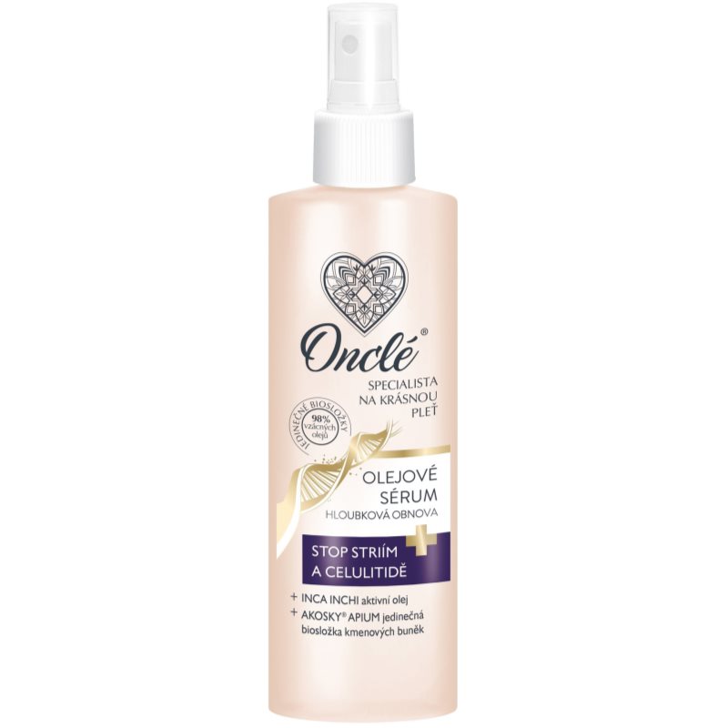 Onclé Woman Oil Serum To Treat Cellulite And Stretch Marks 200 Ml