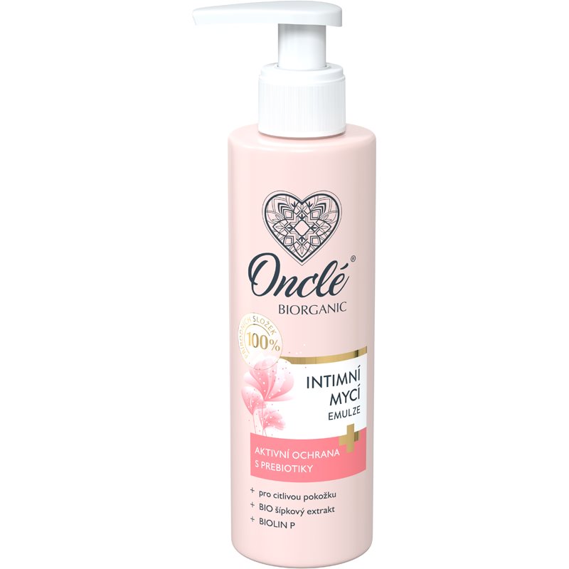Oncle Biorganic feminine wash emulsion 200 ml
