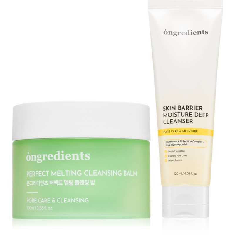 Ongredients Perfect Melting   Skin Barrier set za čist in zdrav obraz