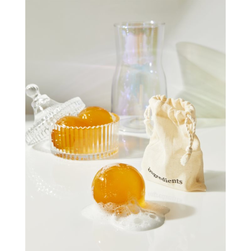 Ongredients Jeju Cica Cleansing Ball Reinigungsseife für das Gesicht mit beruhigender Wirkung 110 g (Bild 4)