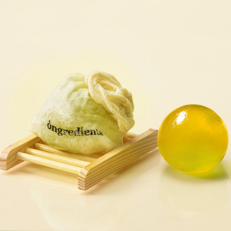 Ongredients Jeju Cica Cleansing Ball Reinigungsseife für das Gesicht mit beruhigender Wirkung 110 g (Bild 6)