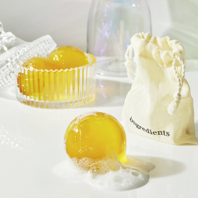 Ongredients Jeju Cica Cleansing Ball Reinigungsseife für das Gesicht mit beruhigender Wirkung 110 g (Bild 8)