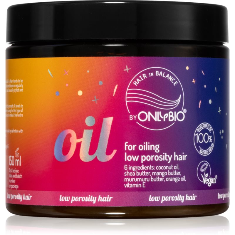OnlyBio Hair in Balance nährendes Öl für die Haare 150 ml