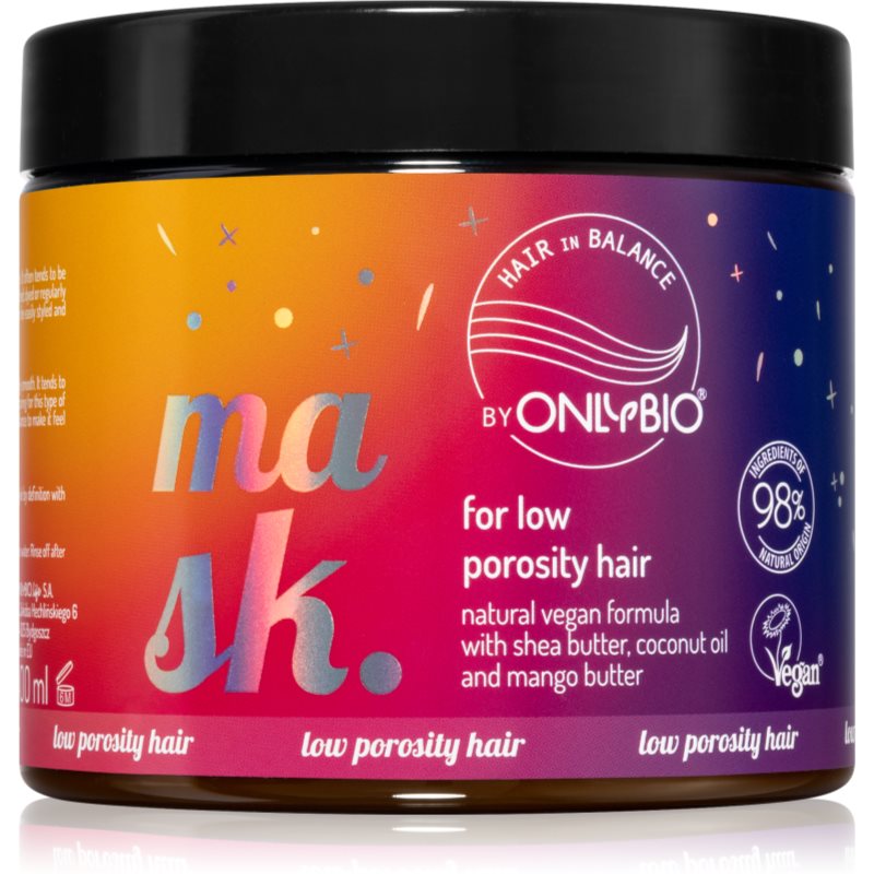 OnlyBio Hair In Balance маска для волосся для нормального та сухого волосся 400 мл