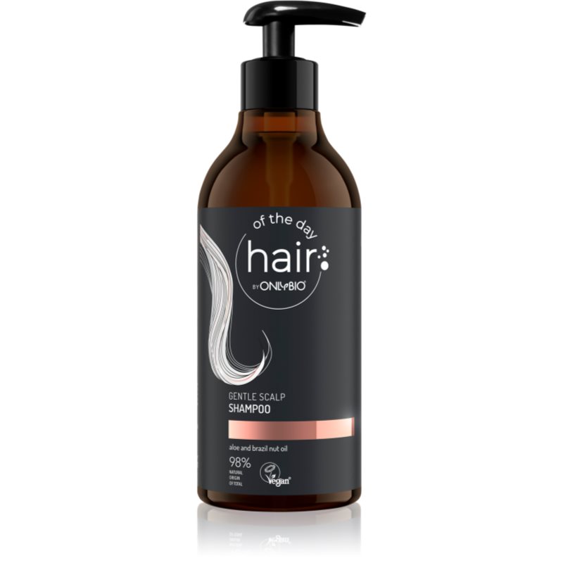 OnlyBio Hair Of The Day jemný šampón na každodenné použitie s aloe vera 400 ml