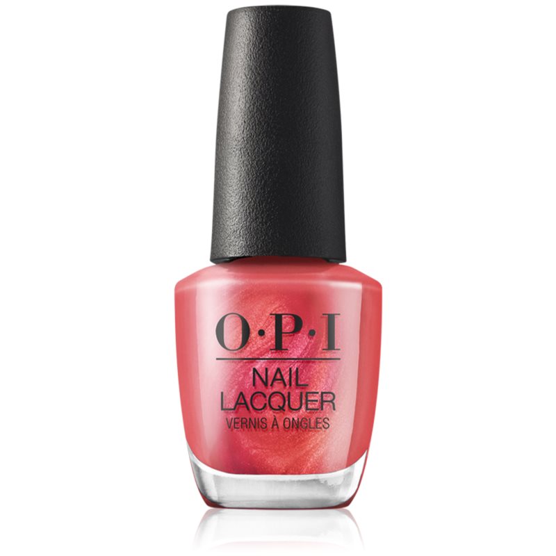OPI Nail Lacquer The Celebration Nail Polish Paint The Tinseltown Red 15 Ml