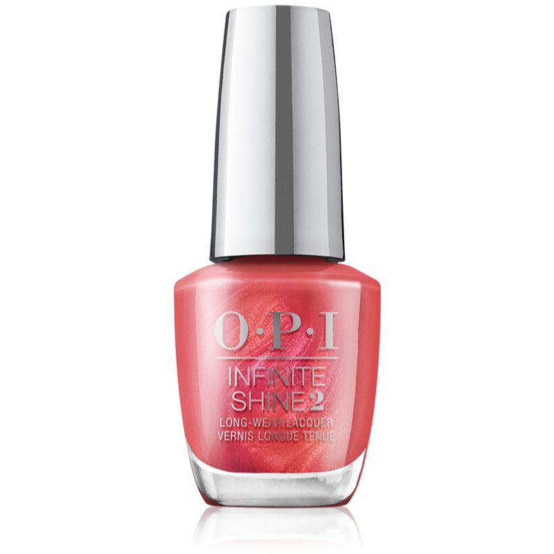 OPI Infinite Shine The Celebration Gel-effect Nail Polish Paint The Tinseltown Red 15 Ml