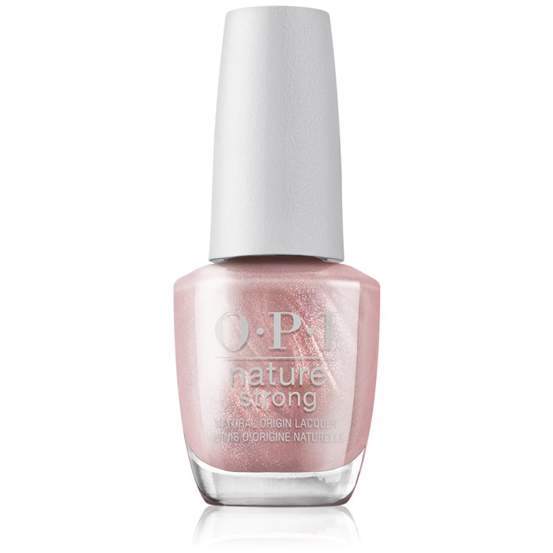 OPI Nature Strong лак для нігтів Intentions Are Rose Gold 15 мл