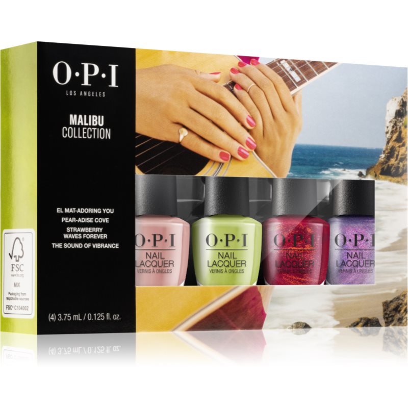 

OPI Nail Lacquer Malibu набір (для нігтів)