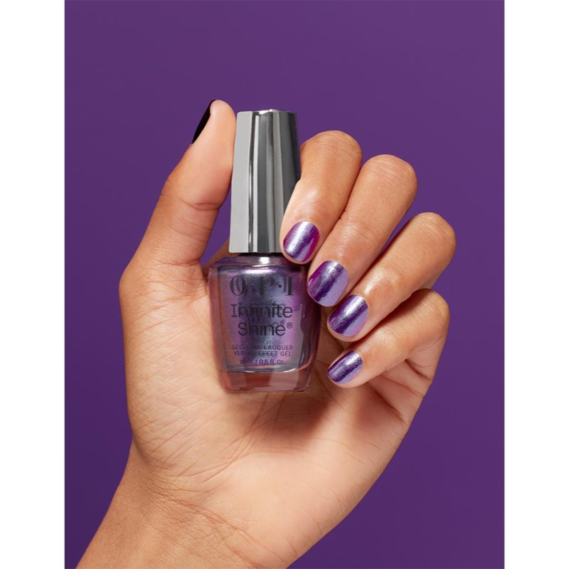 OPI Infinite Shine Silk Vernis à Ongles Effet Gel Purple Reign 15 Ml