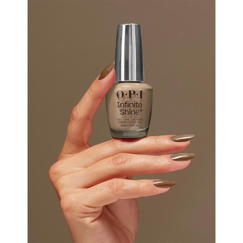 OPI Infinite Shine Silk gel-effect nail polish Livin' La Vida Mocha 15 ml