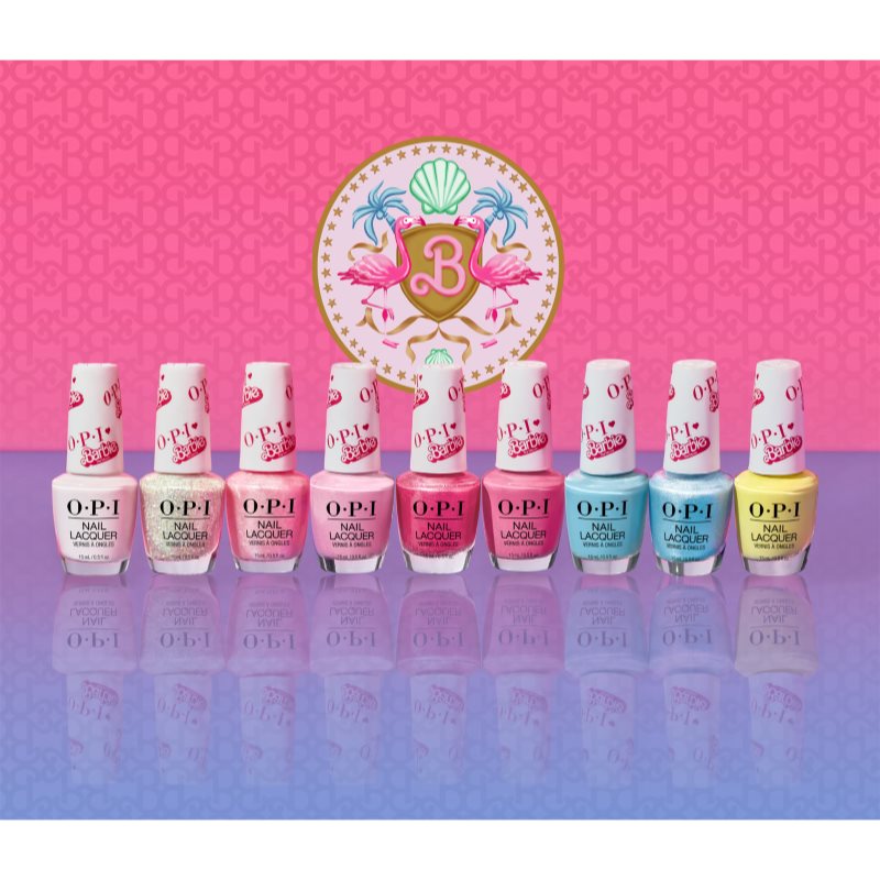 OPI Nail Lacquer Barbie Nail Polish My Job Is Beach 15 Ml