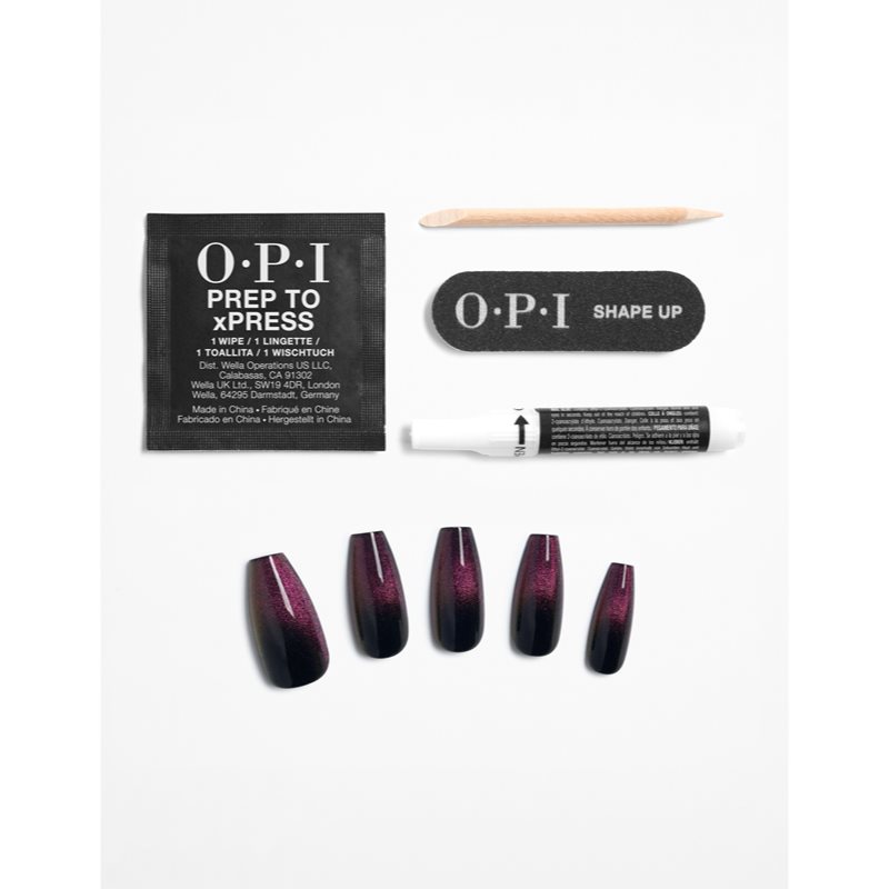 OPI xPRESS/ON false nails Swipe Night 30 pc