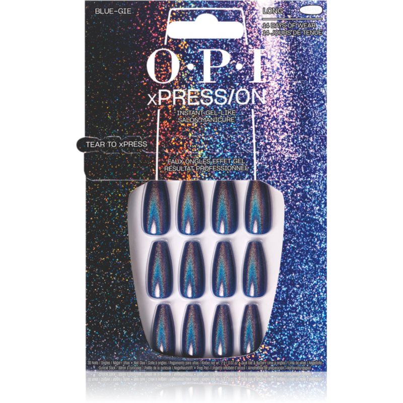 OPI xPRESS/ON umělé nehty Blue-Gie 30 ks