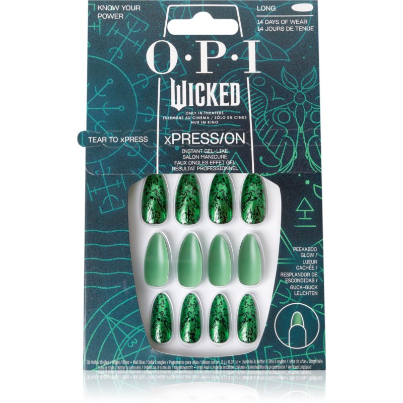 Photos - Manicure Cosmetics OPI Wicked xPRESS/ON false nails 1 pc 