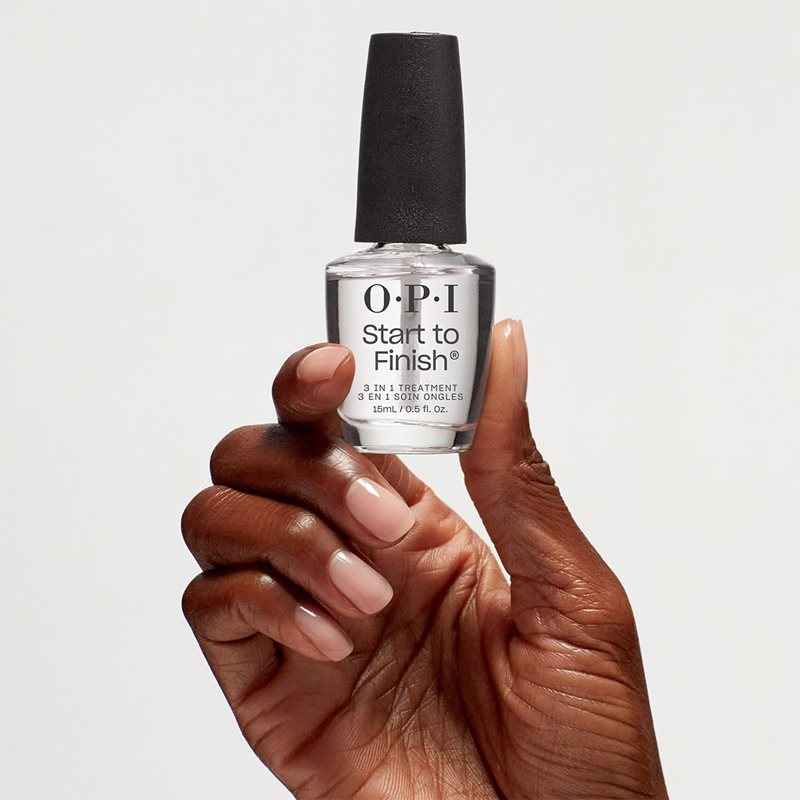 OPI Start To Finish Base And Top Coat Nail Polish With Nourishing Effect 15 Ml