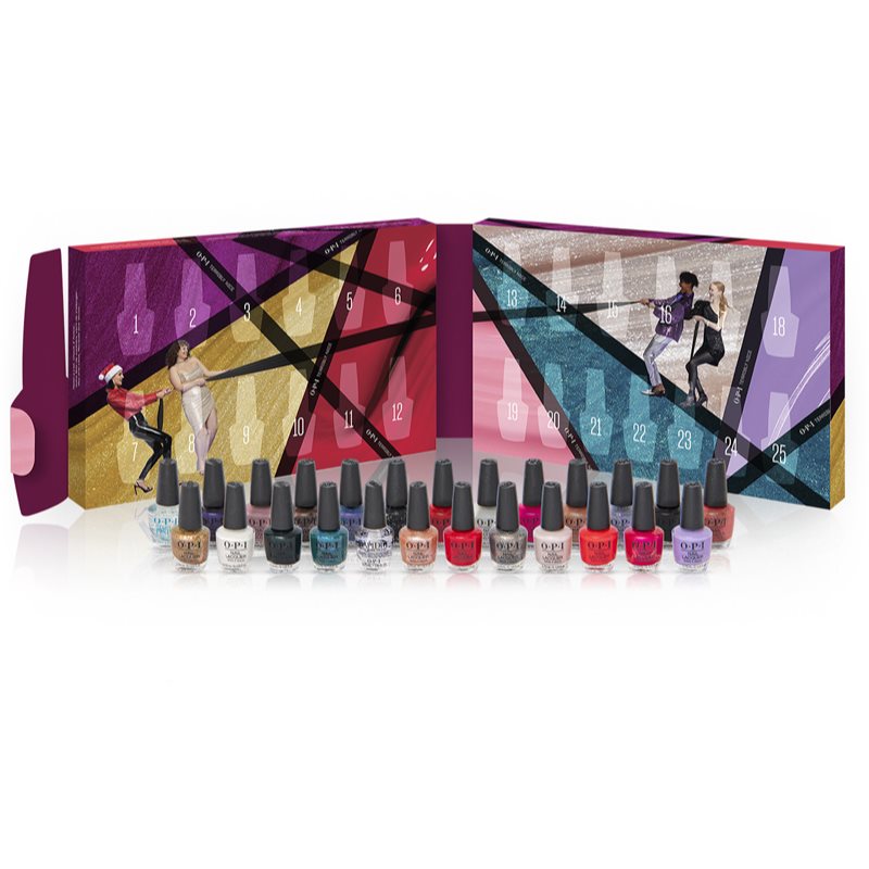 OPI Nail Lacquer Terribly Nice calendario de adviento para uñas