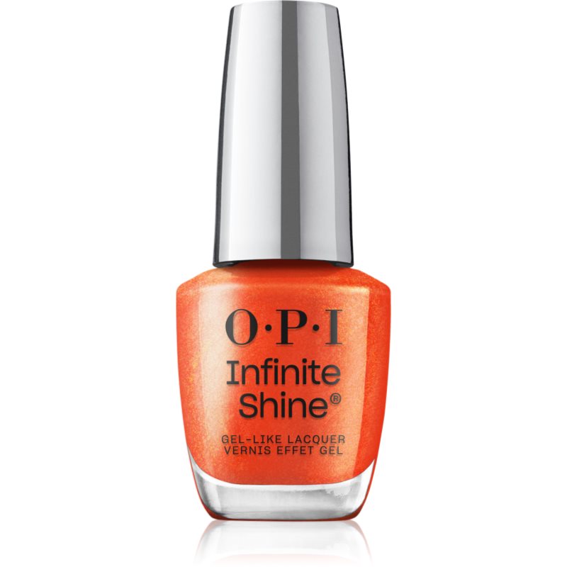 OPI The new OPIcons Infinity Shine lak na nechty odtieň Shock Em Orange 15 ml